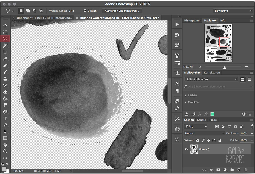 Tutorial Eigene Pinsel Mit Photoshop Erstellen Printable To Do