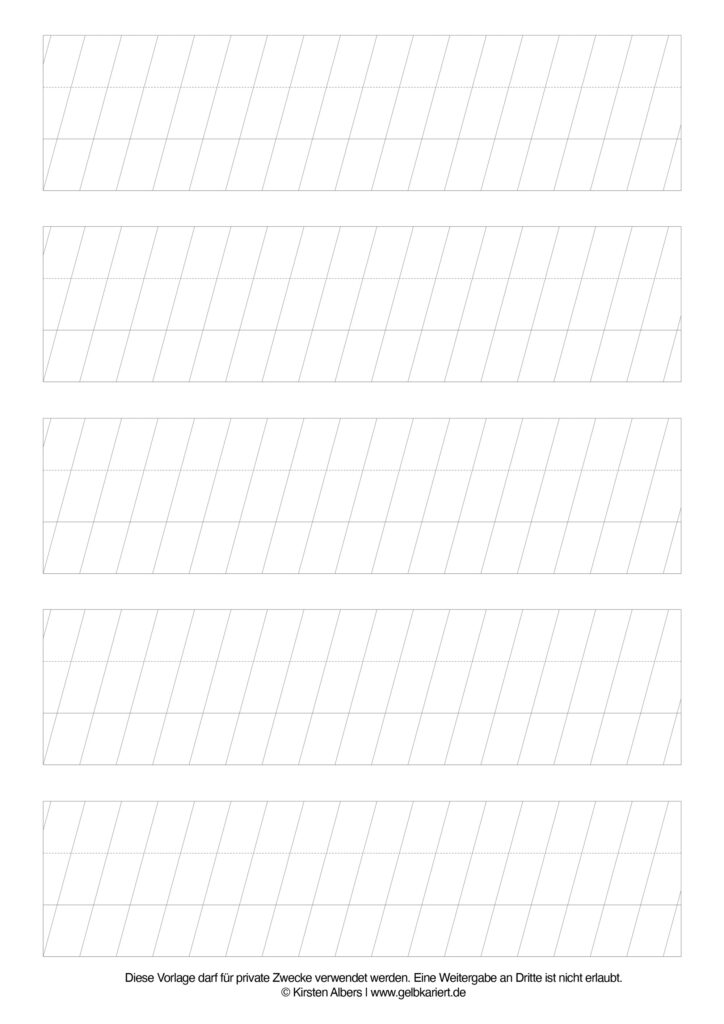 Freebie Handlettering Lineatur L für große Brush Pens zum kostenlosen Download